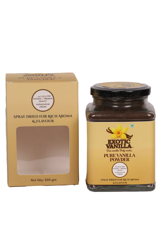 Premium Pure vanilla powder with seeds (200 gram)