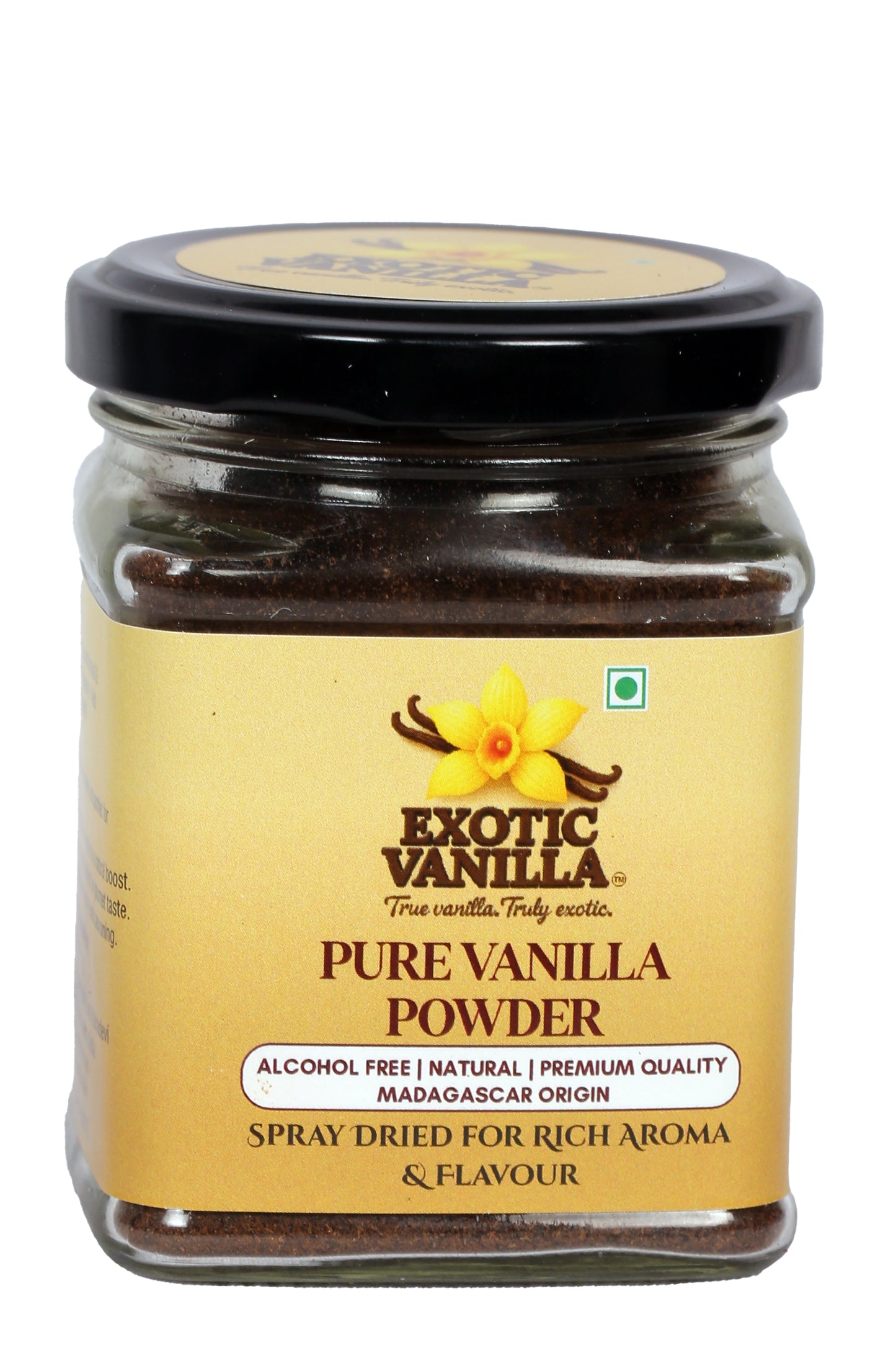 Premium Pure vanilla powder with seeds (100 gram)
