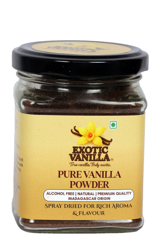 Premium Pure vanilla powder with seeds (100 gram)