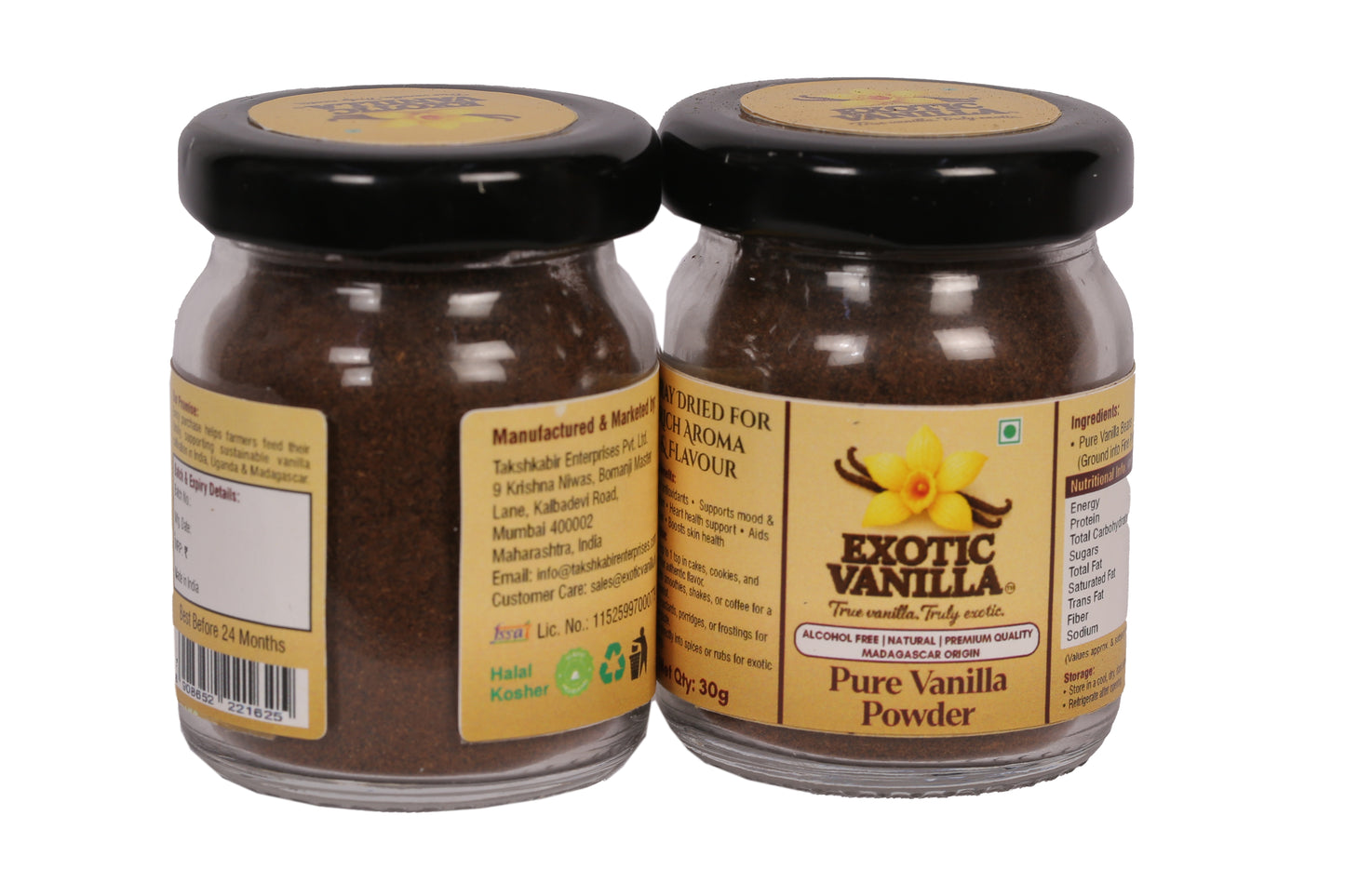 Premium Vanilla Powder with Seeds (30 gram)