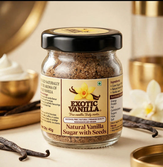 Vanilla Natural Sugar, 40g