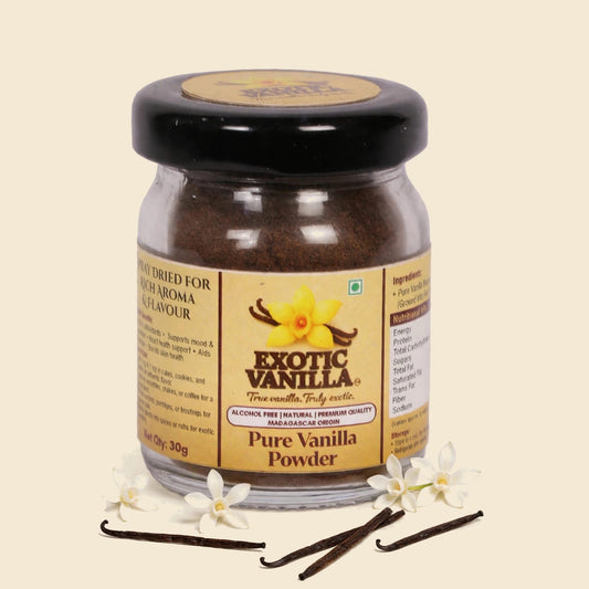 Vanilla Powder with Seeds, 30 g