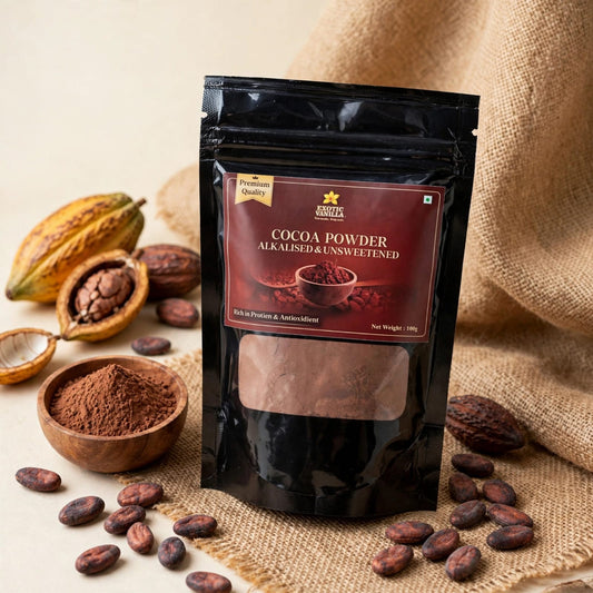 Alkalised Cocoa Powder Unsweetened 100g