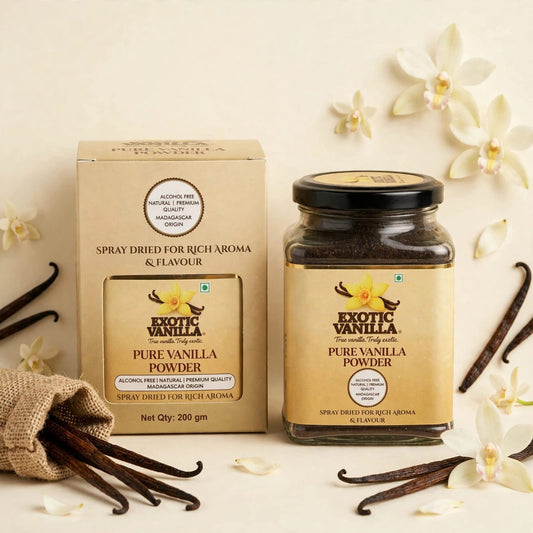 Vanilla Powder with Seeds, 200 g